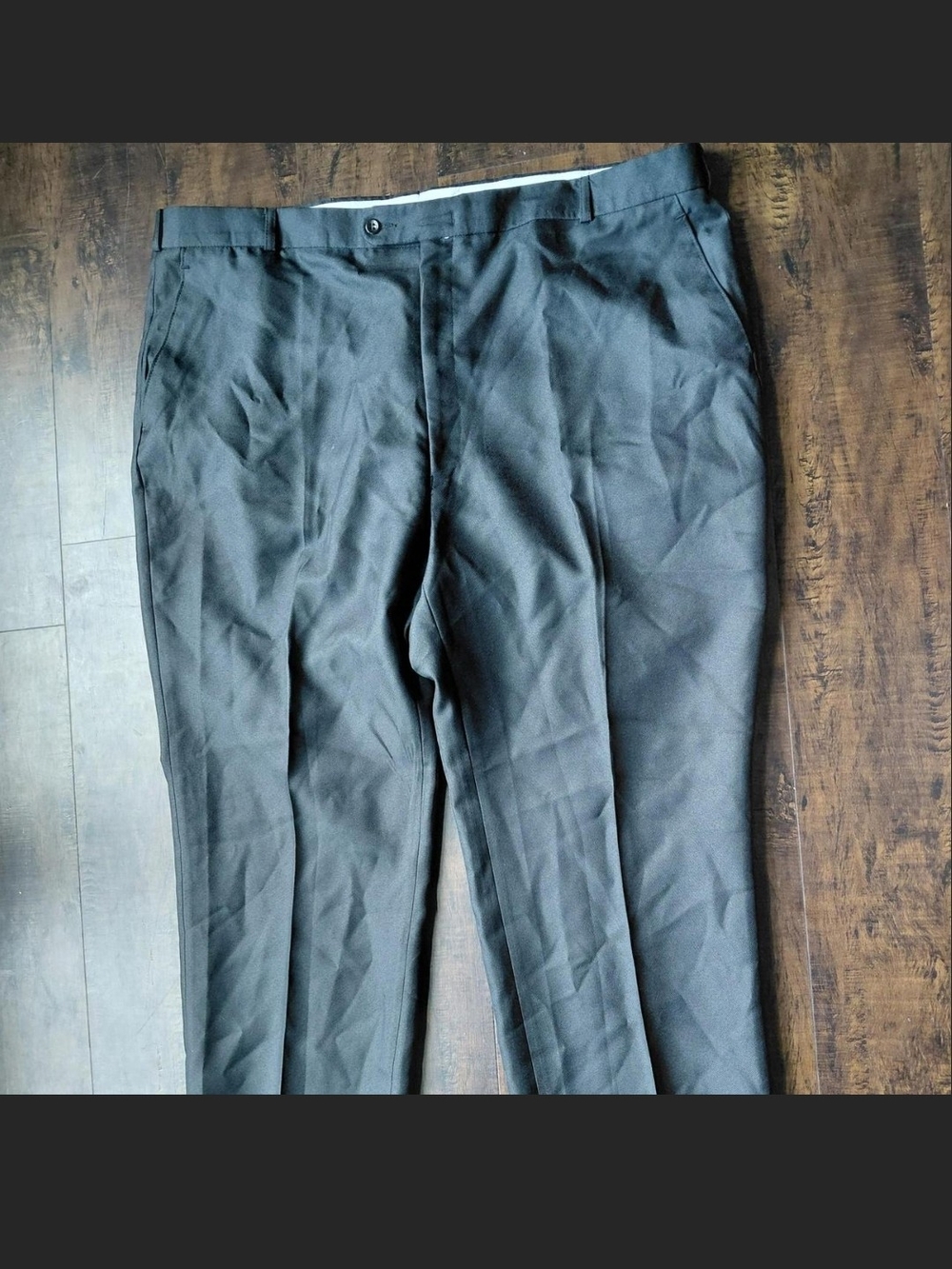 Premier Men's Black Dress Trousers